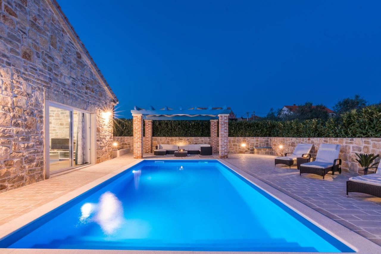 Villa Delozija Sukošan Exterior foto